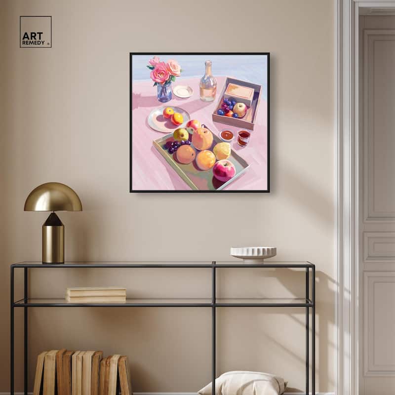 Fresh Fruits Canvas by Art Remedy