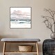 preview thumbnail 9 of 12, Soft Coastal Abstract I by Emma Scarvey Framed Canvas Wall Art Print