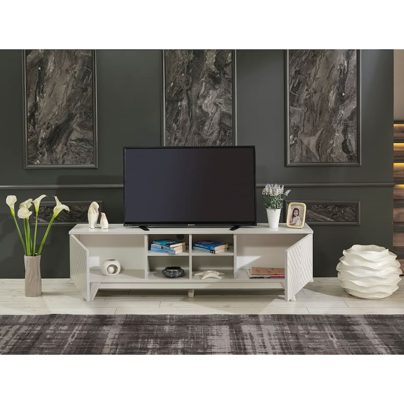 Linde Mid-century Modern TV Stand