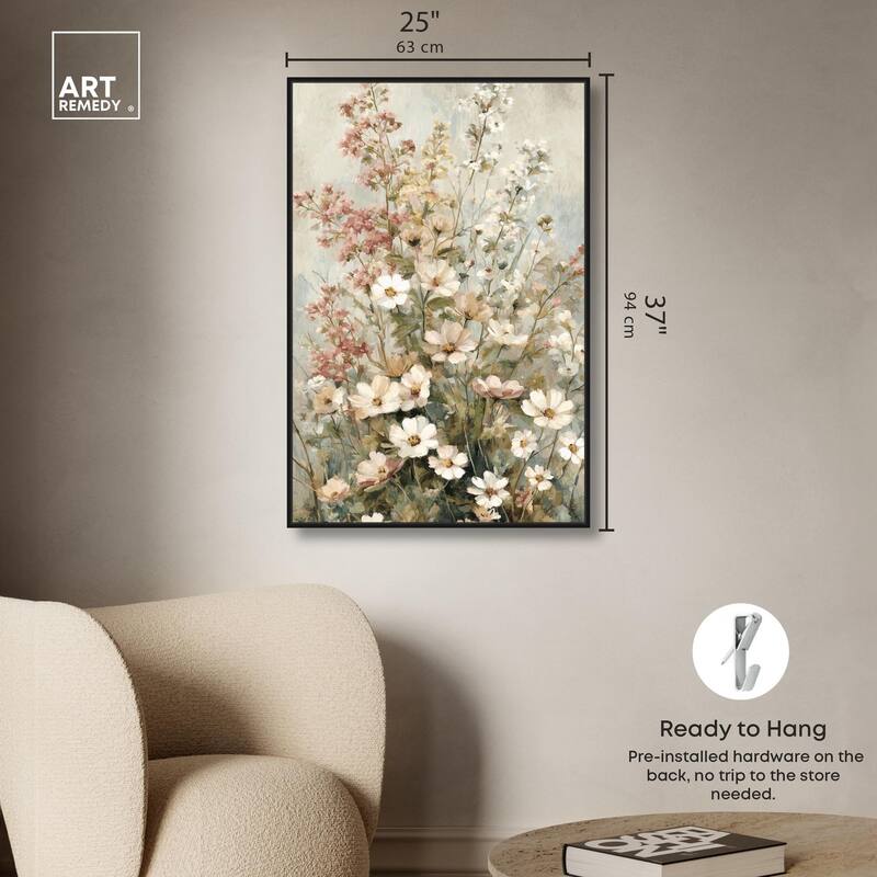 Heirloom Blossoms I Canvas by Art Remedy