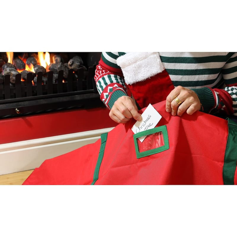 Christmas Tree Bag Heavy Duty 600D Oxford - Christmas Tree Bags Storage Fits Up To 9Ft trees