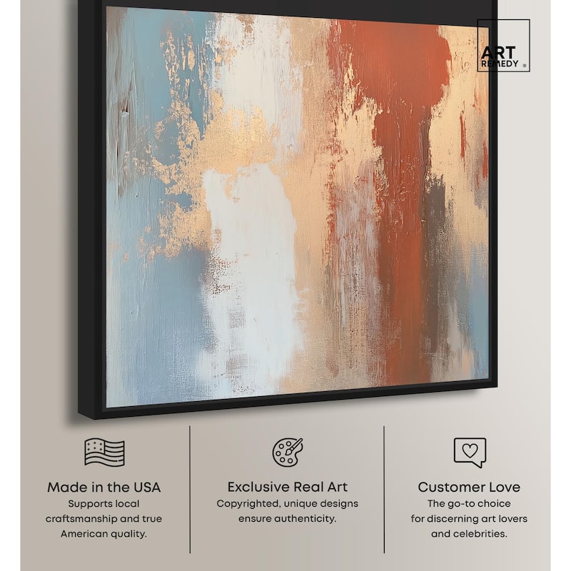 Coastal Rust I Canvas by Art Remedy