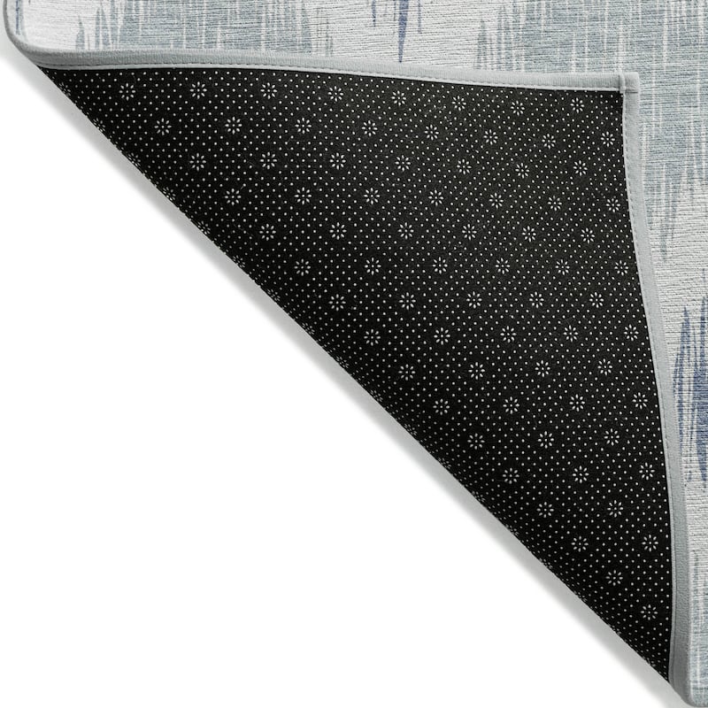 Machine Washable Indoor/ Outdoor Chantille Geo Contemporary Rug