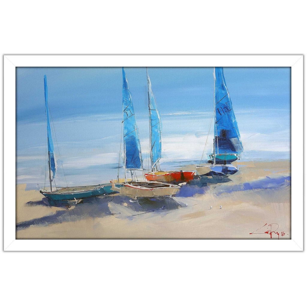 "Before The Sail" by Craig Trewin Penny Print on Acrylic