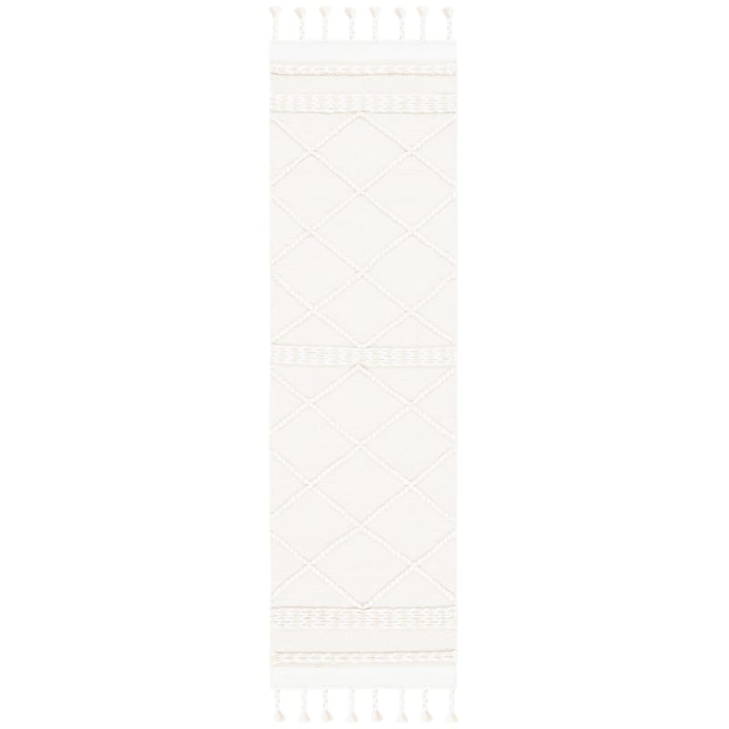 SAFAVIEH Handmade Casablanca Caty Moroccan Wool Tassel Rug