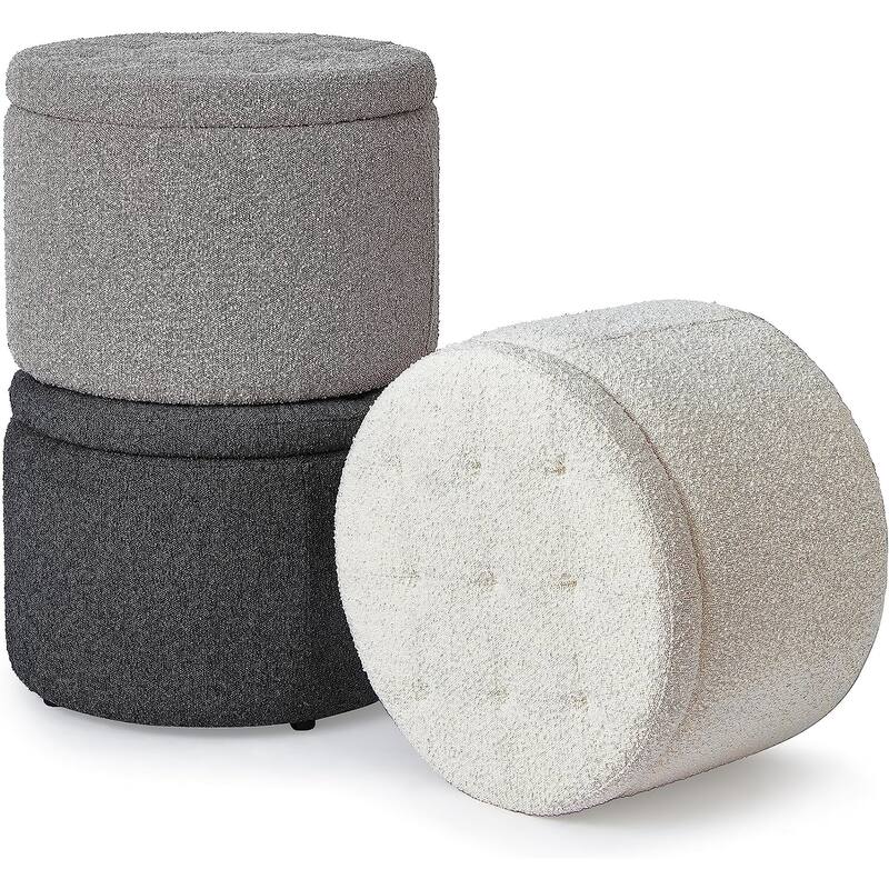 2East Storage Comfort Seat Ottoman by DormCo