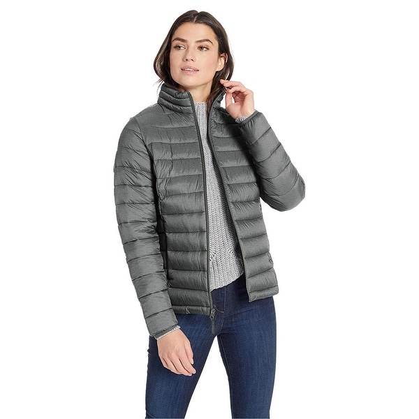 Essentials Women's Lightweight Water-Resistant Packable Puffer Jacket,... - Medium. Opens flyout.
