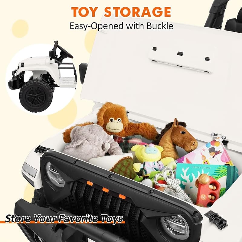 24V 2 Seater Electric Ride On Car for Kids with Remote Control