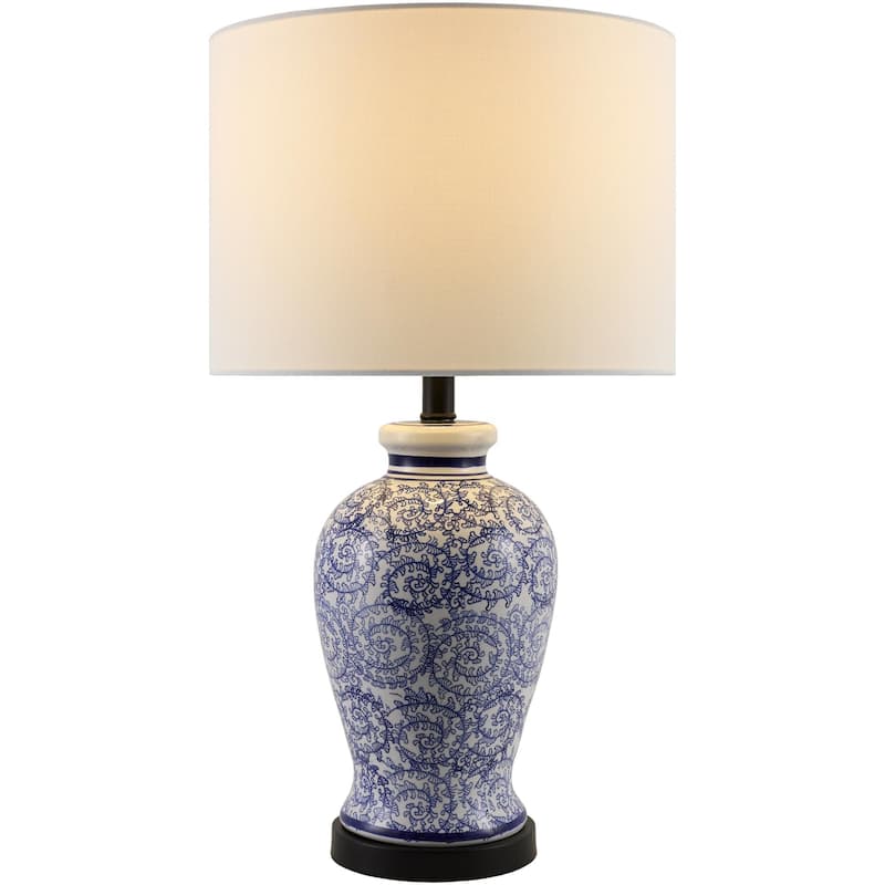 Livabliss Florezia Traditional Accent Table Lamp - 25"H x 14"W x 14"D