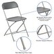 preview thumbnail 65 of 104, 10 Pack 650 lb. Capacity Premium Plastic Folding Chair