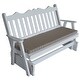 preview thumbnail 5 of 16, Pine 6' Royal English Glider White