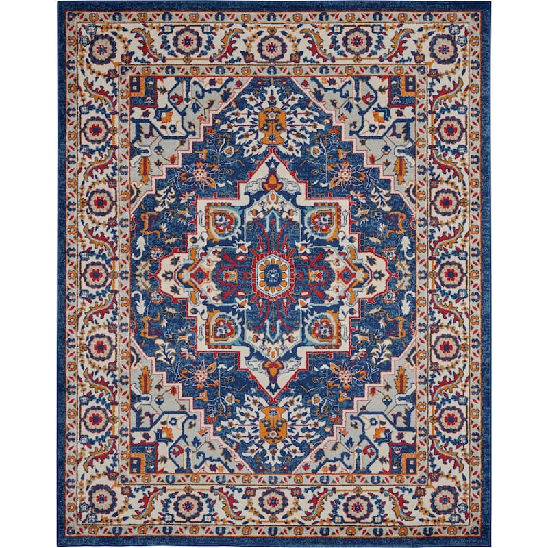Nourison Passion Persian Garden Medallion Area Rug
