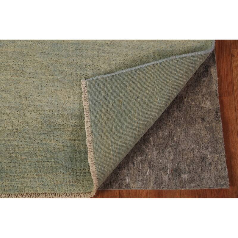 Modern Gabbeh Oriental Rug Handmade Bedroom Wool Carpet - 2'9" x 3'10"