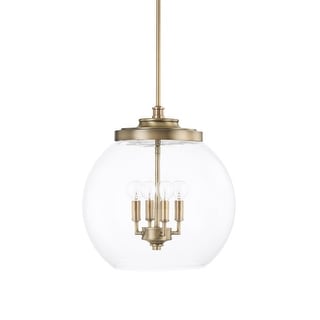 Mid-Century 4-light Hanging Pendant