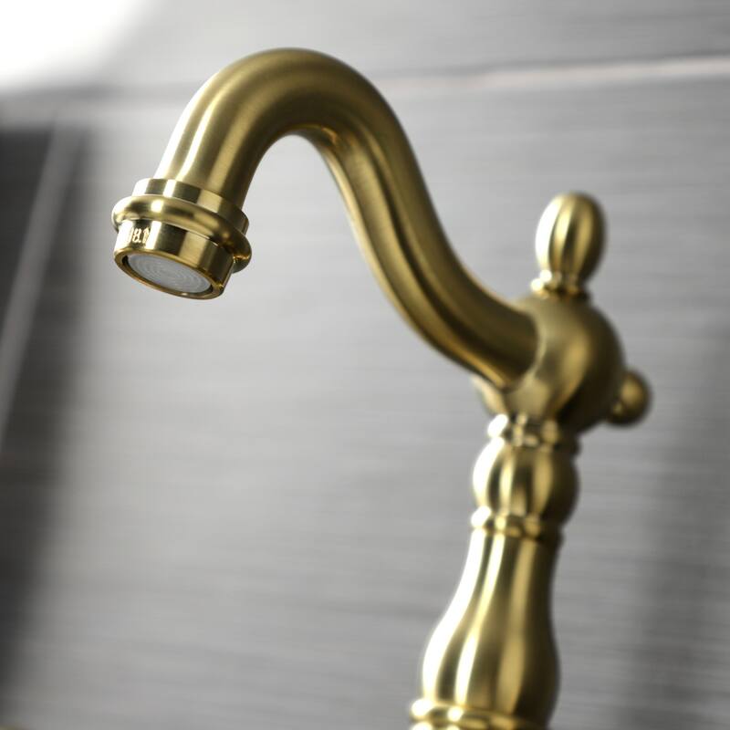 Kingston Brass Tudor Bridge Bathroom Faucet