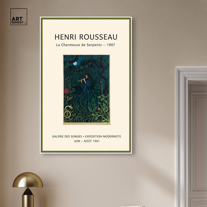 Rousseau's Jungle Dream Canvas by Art Remedy