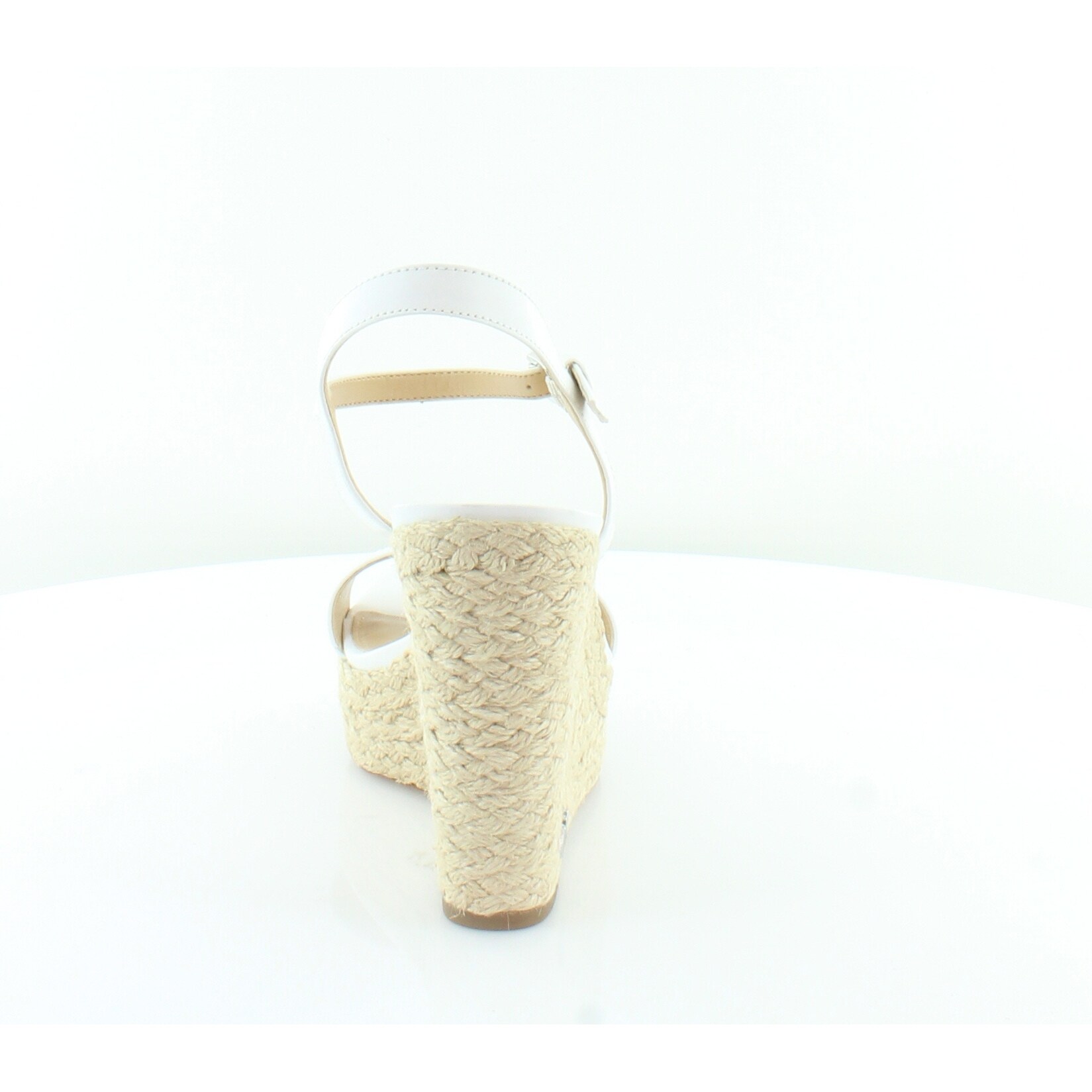 michael kors jill wedge white