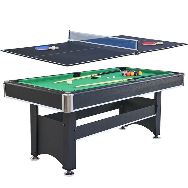 6-ft Pool Table with Table Tennis Top - On Sale - Bed Bath