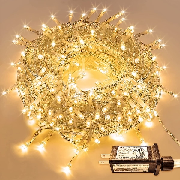 66ft 200 LED String Lights Indoor Outdoor Yellow