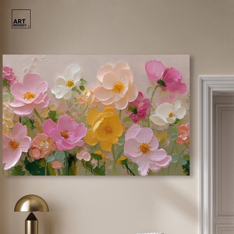 Expressed in Petals II Canvas by Art Remedy, Gallery Wrapped