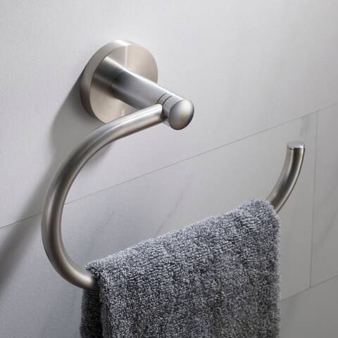 KRAUS Elie Bathroom Towel Ring