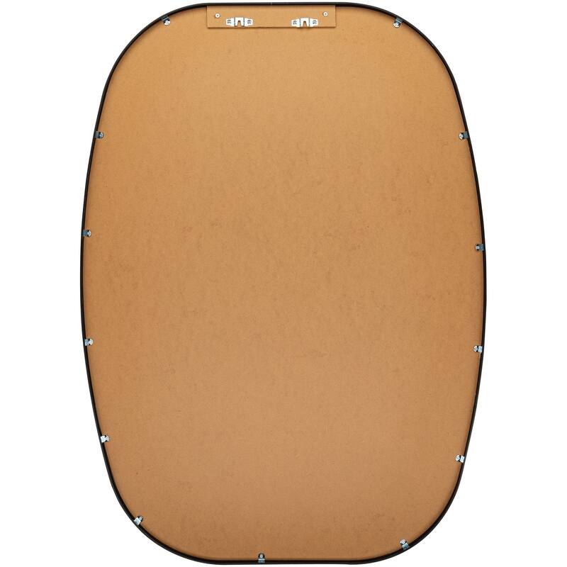 Artistic Weavers Aranya Modern Aluminum Squared Oval Accent Mirror