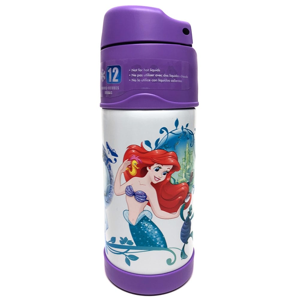 Thermos FUNtainer 12 oz Disney Princess Bottle Keeps Contents Cold