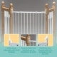 preview thumbnail 2 of 2, KidCo G2100 White Angle Mount Safeway Gate