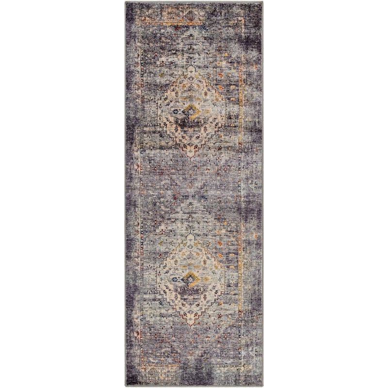 Livabliss Jefferson Vintage Medallion Area Rug