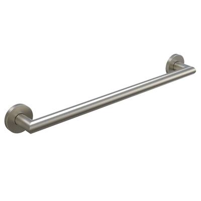 Keeney GB2024-24BN Architectural Grab Bar 1.25 Dia x 24 in., Brushed Nickel