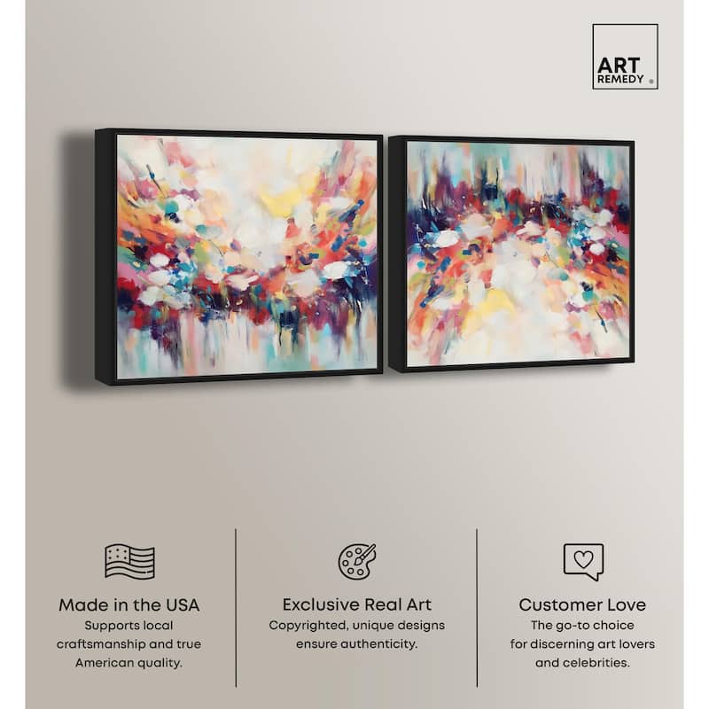 Flourishing Canvas by Art Remedy