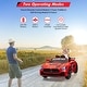 preview thumbnail 4 of 19, Licensed Benz AMG 12V Kids Ride on Car with Remote Control