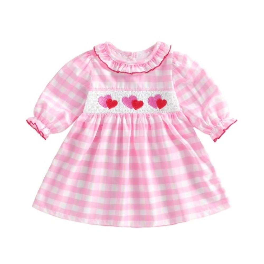 chinese dress ladies Baby and Toddler Long-Sleeve Twirl Dress - Basil Green| 100% Organic