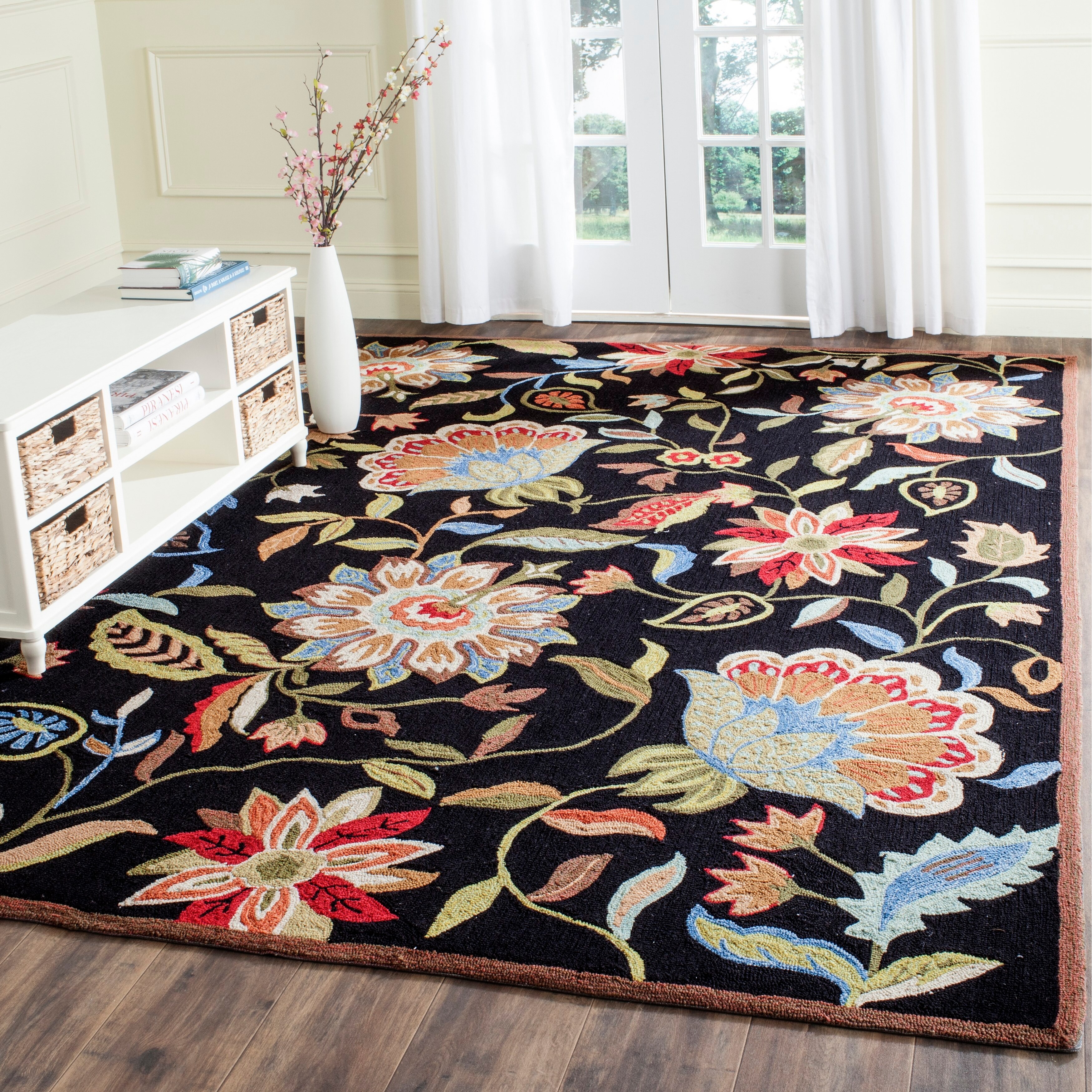 Safavieh Handmade Four Seasons Anissa Floral Rug On Sale Overstock 8398329