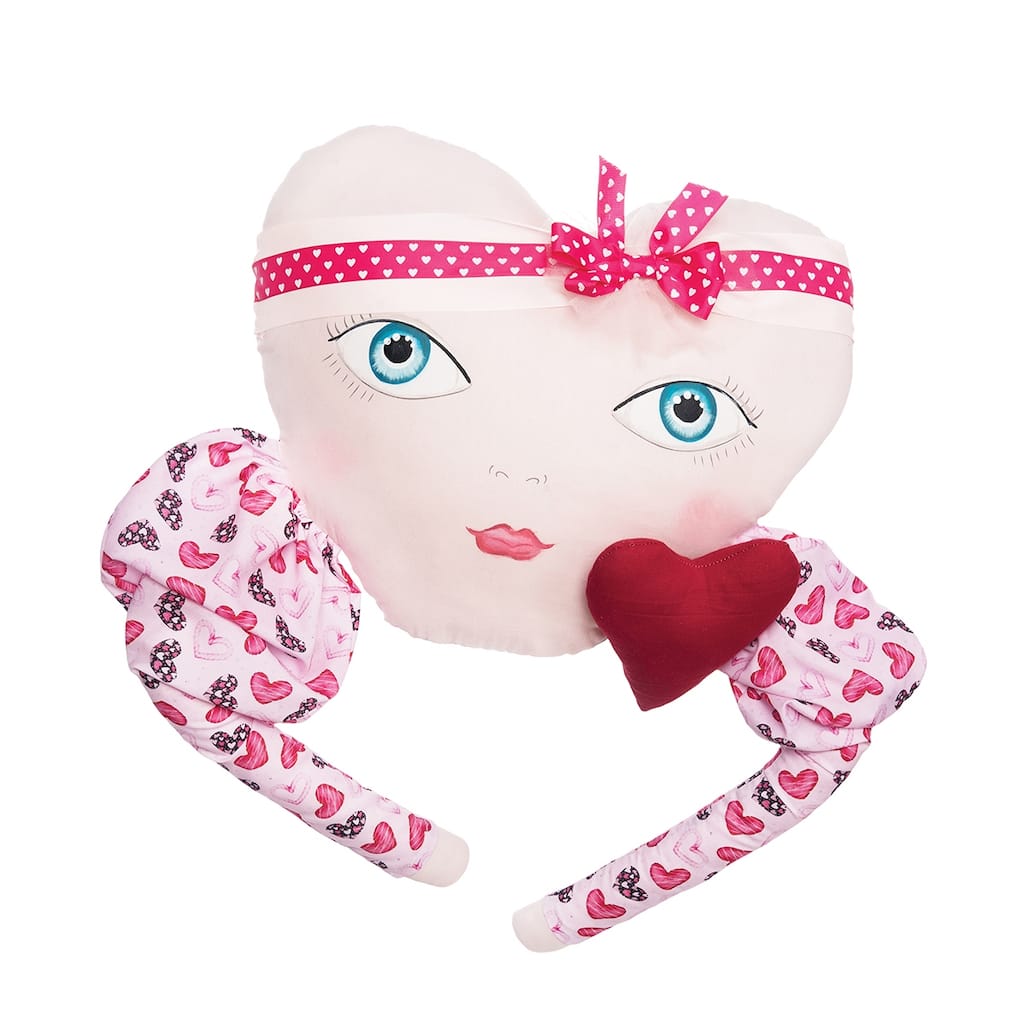 Je T'aime Zombinaland Valentine's Day VDAY Decorative Soft Figurine Pillow