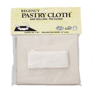 Shop Regency 4444 Pastry Cloth Rolling Pin Cover Free Shipping