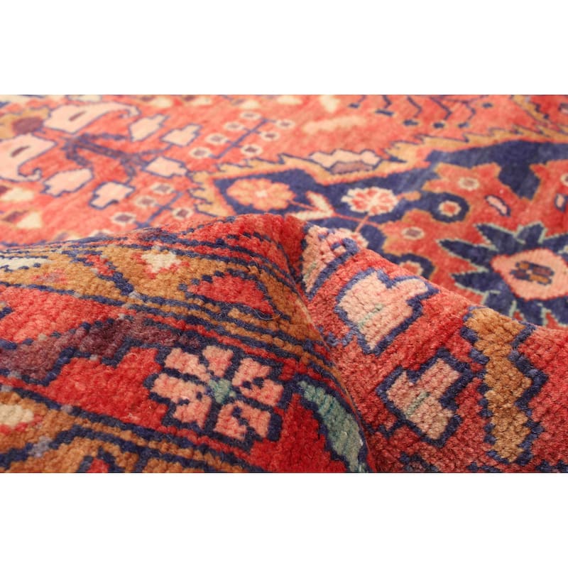 ECARPETGALLERY Hand-knotted Andelz Red Wool Rug - 4'4 x 6'9