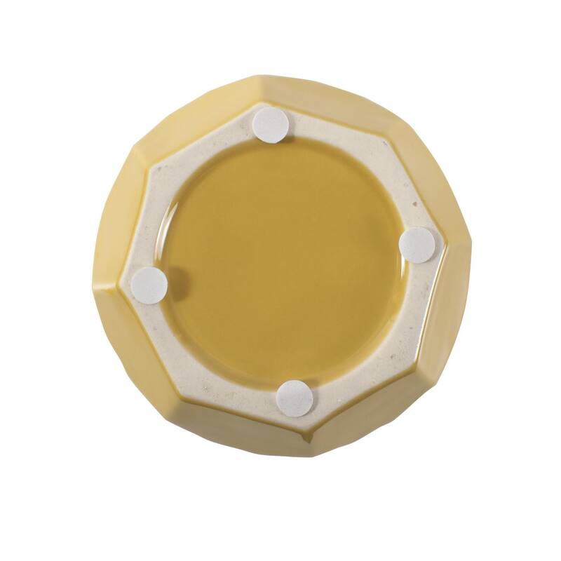 Golden Bee Ceramic Cache Pot- Short