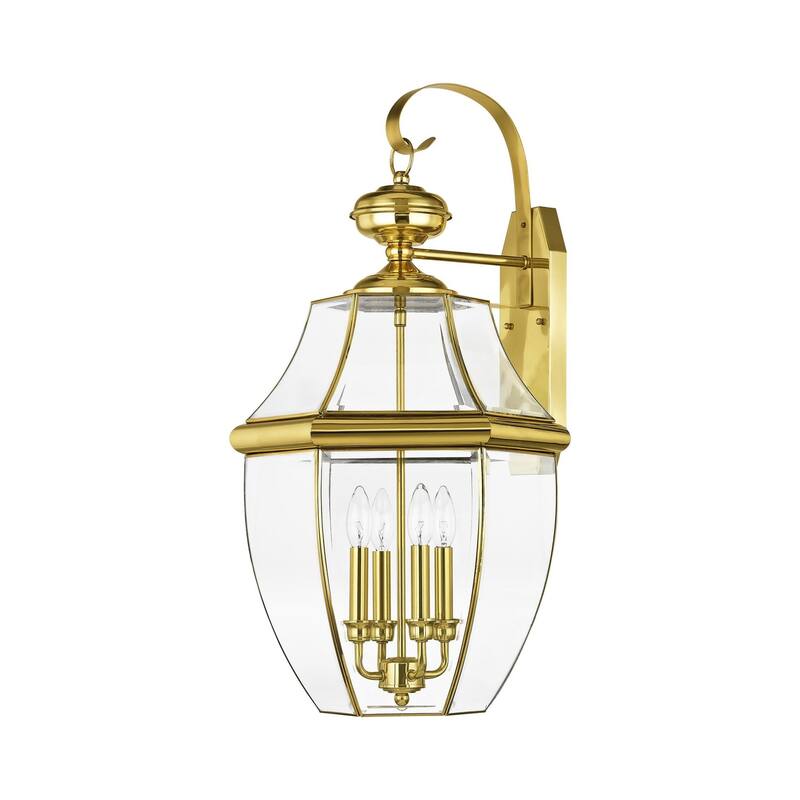 Livex Lighting Monterey 4 Light Outdoor Wall Sconce