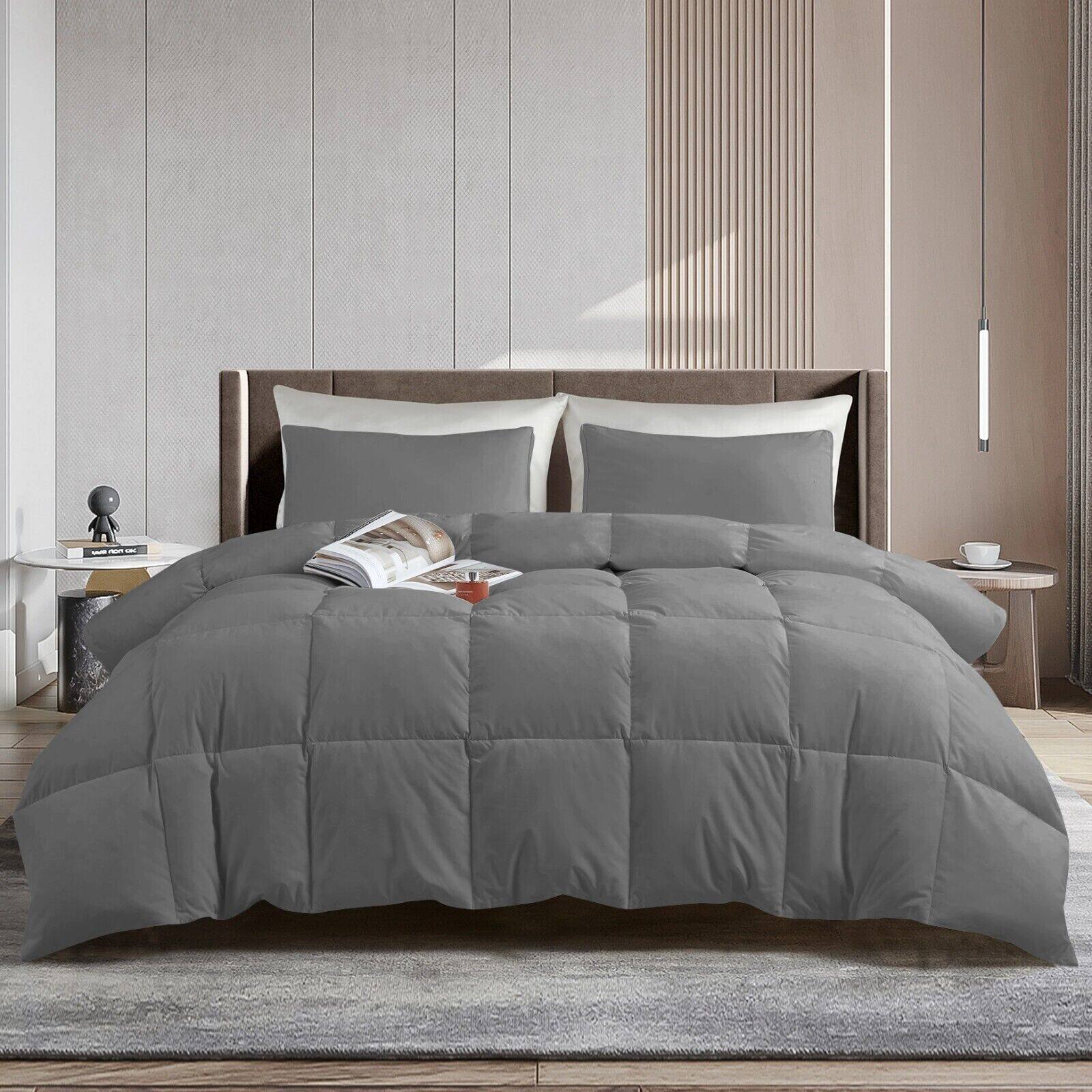 Reversible Microfiber Down Alternative Comforter in King Size Bed Bath & Beyond 39221731