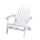preview thumbnail 56 of 60, Outdoor Acacia Wood Adirondack Chair, Simple Design Chair