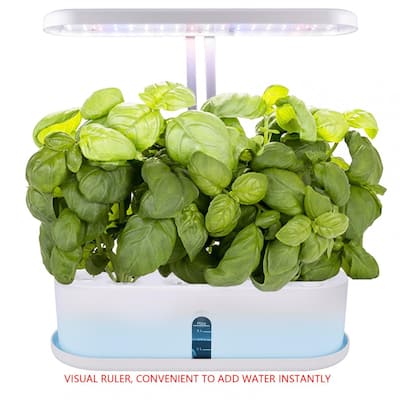LED Height Adjustable Automatic 12-Pod Indoor Garden Germination Kit DIY - Medium