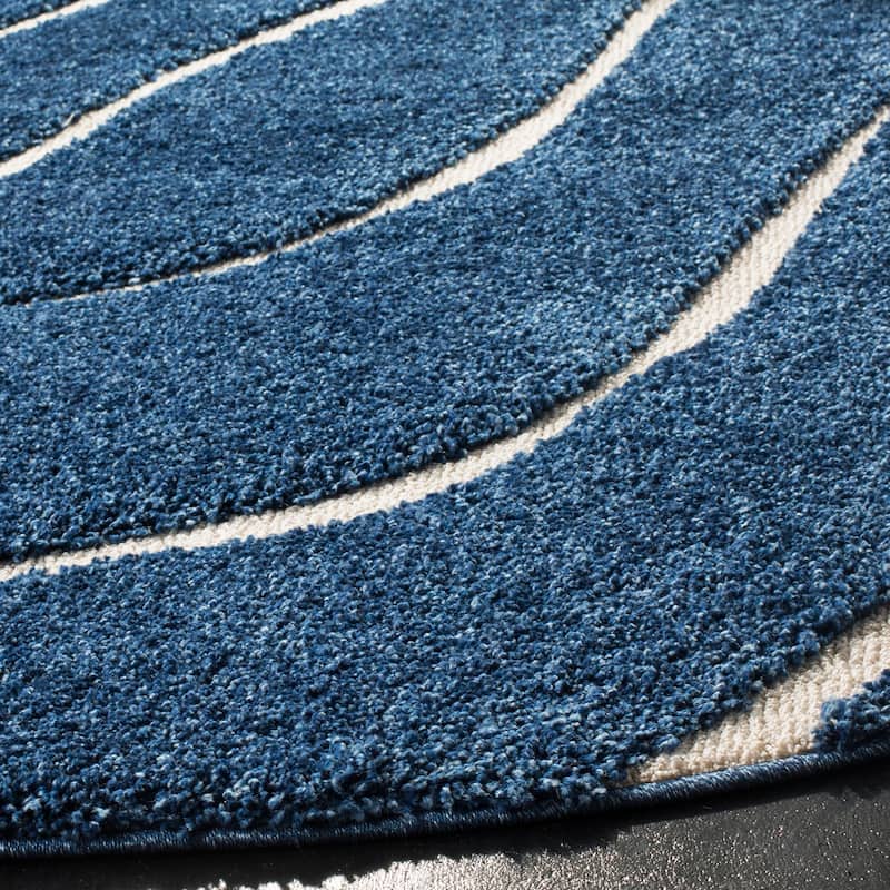 SAFAVIEH Florida Shag Hervor Soft Serene Waves 1.2-inch Thick Rug