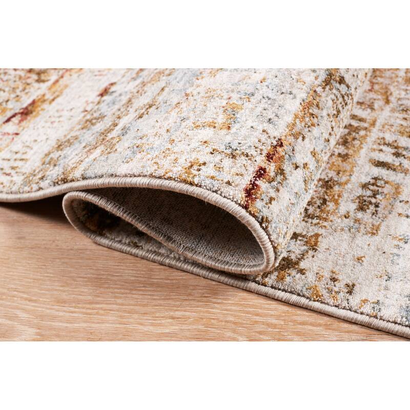 Terra by Obeetee Impressions Strata Multi Rug