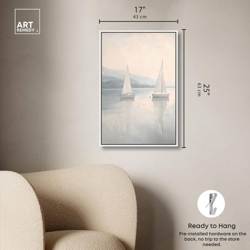 Dreaming of Sails II Canvas by Art Remedy
