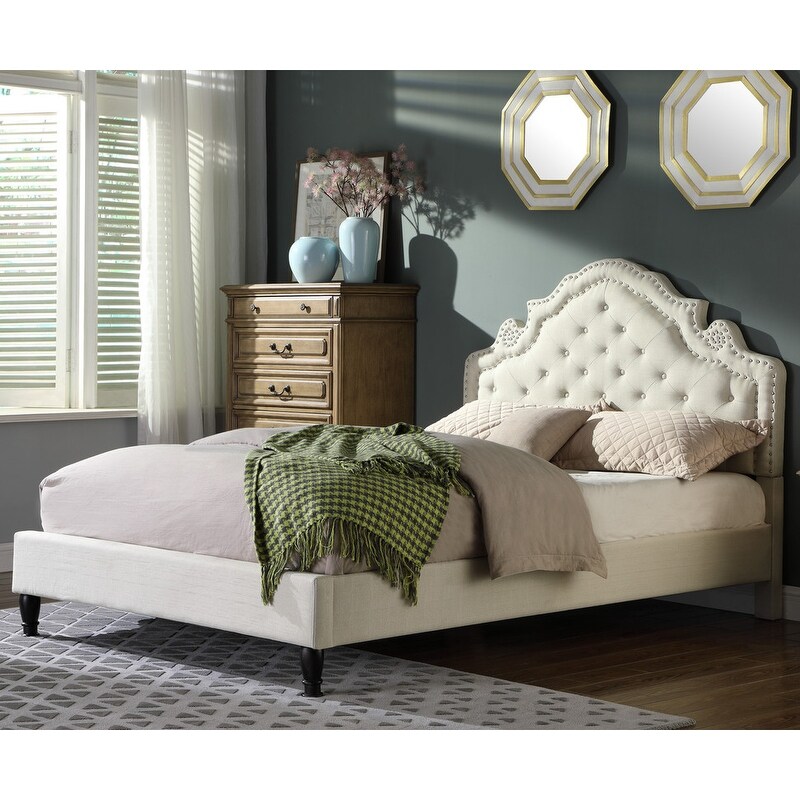 Boyden victoria upholstered platform bed hotsell