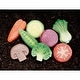 preview thumbnail 3 of 2, Vegetable Sensory Play Stones