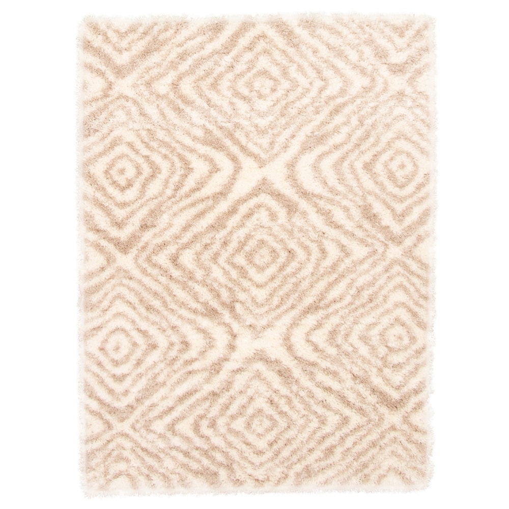 ECARPETGALLERY Agadir Abstract Contemporary Shag Rug