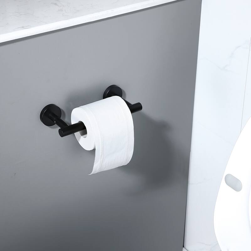 Two Post Wall Mount Toilet Paper Holder