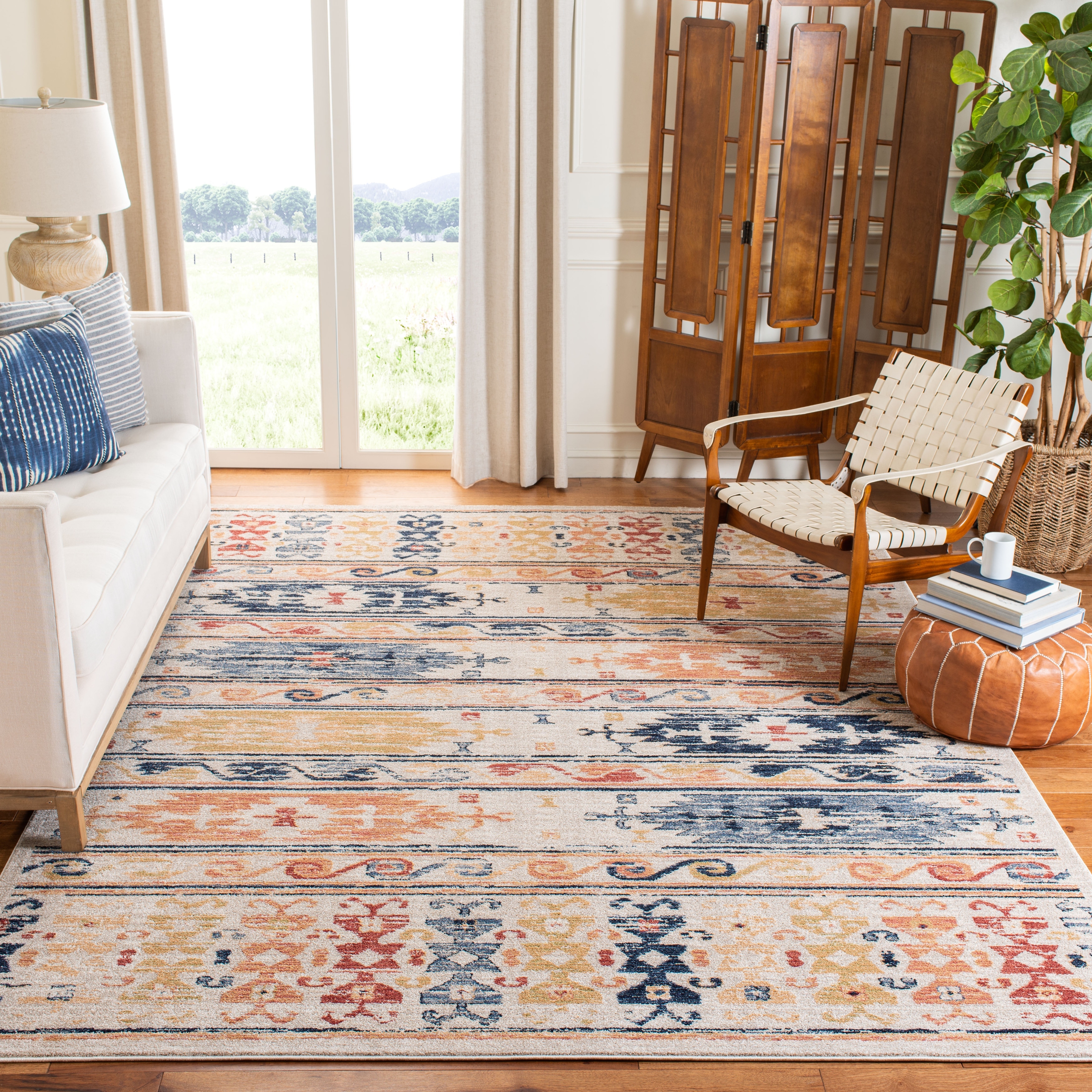 SAFAVIEH Charleston Vintage Leidy Bohemian Rug